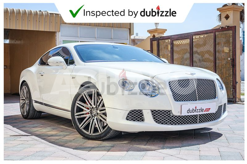 AED9688/month | 2014 Bentley Continental GT Speed | Full Service History | GCC Specs