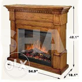 Wood cheminee design