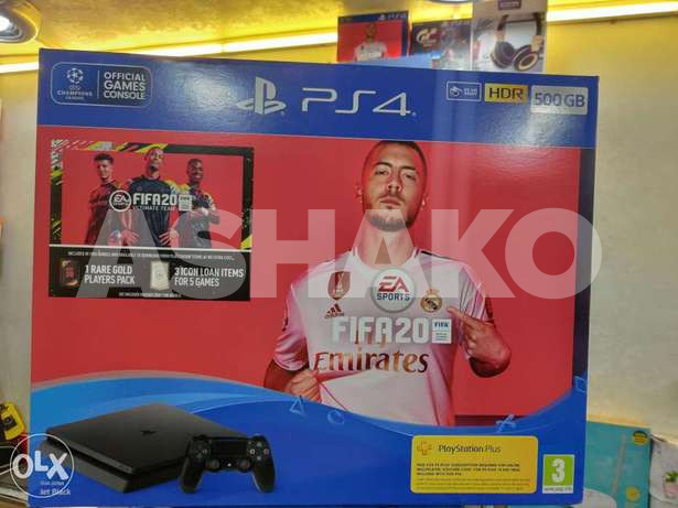 Slim 500GB + 4 Games (335$)